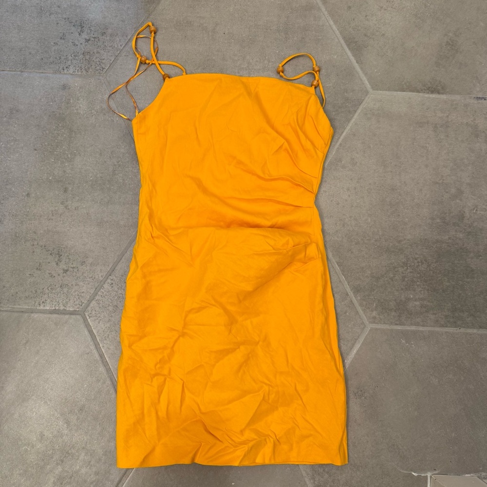 Zara Orange Mini Dress